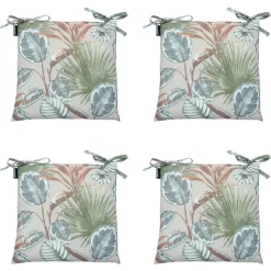 Madison - Zitkussen Toscane Cala natural - Ca. 46x46 cm - Set van 4
