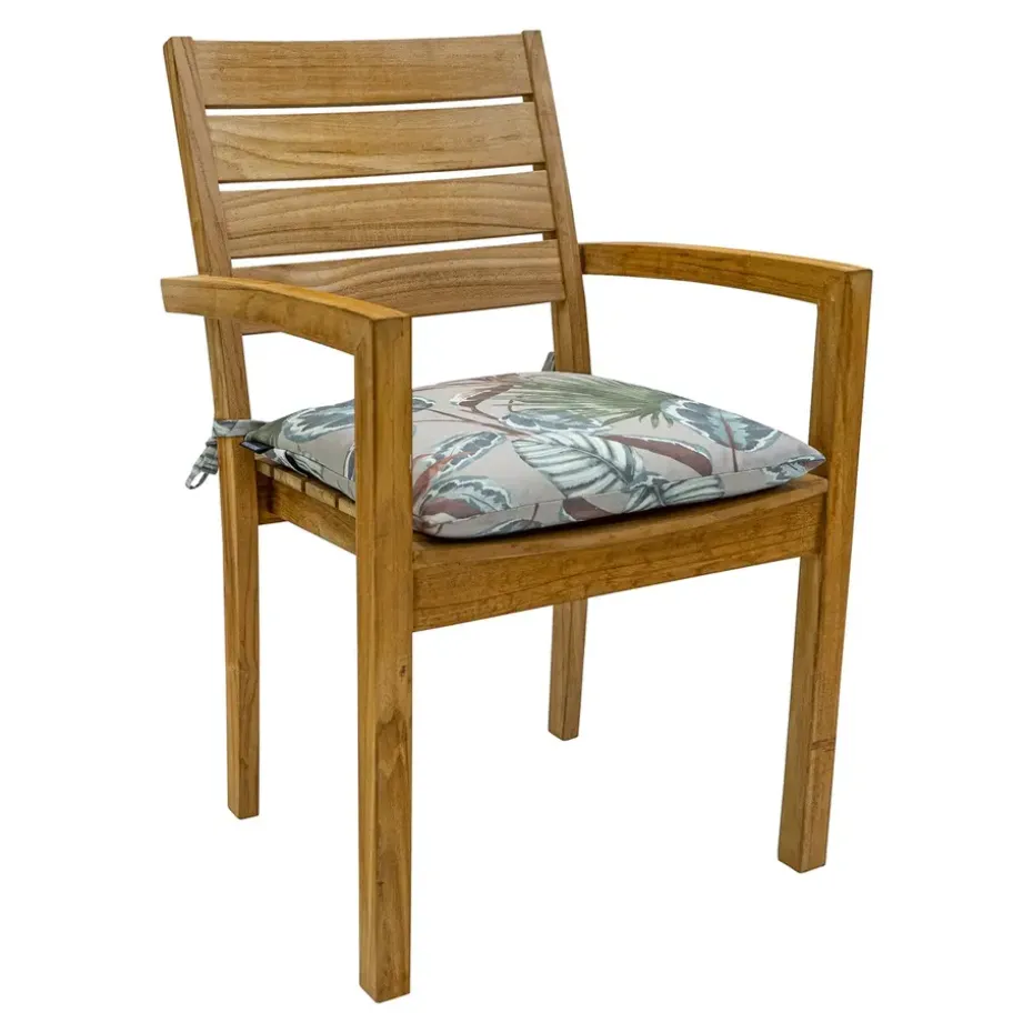 Madison - Zitkussen Toscane Cala natural - Ca. 46x46 cm - Set van 4