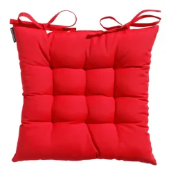 Madison - Zitkussen Toscane Panama red - Ca. 46x46 cm - Set van 4