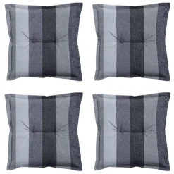 Madison - Zitkussen Victoria grey - Ca. 50x50 cm - Set van 4
