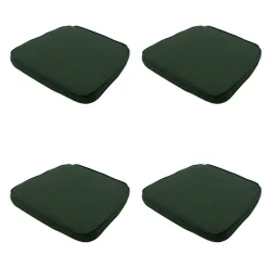 Madison - Zitkussen Wicker Green canvas eco+ - Ca. 48x48 cm - Set van 4