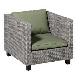 Madison Lounge luxe Panama sage zitkussen 60x60cm
