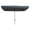 Madison parasol Delos luxe - grijs - 200x300 cm