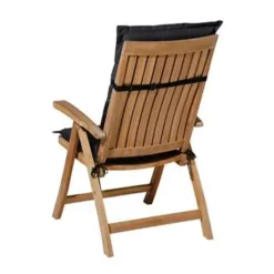 Madison Tuinstoelkussen Hoge Rug Basic Zwart
