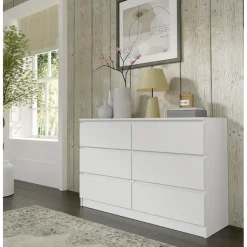 Maja dressoir S6 120 cm wit mat