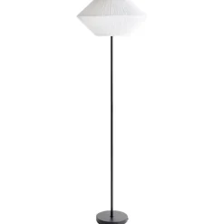 MAKETSI - Staande lamp - Wit - IJzer/Stof