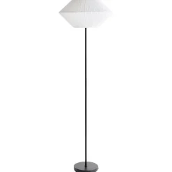 MAKETSI - Staande lamp - Wit - IJzer/Stof