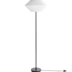 MAKETSI - Staande lamp - Wit - IJzer/Stof