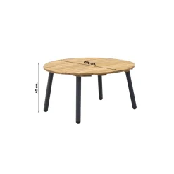 Malaga/Mindo - hoekbank loungeset chaise longue - taupe