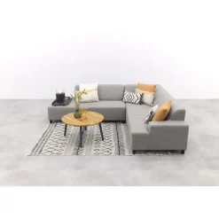 Malaga/Mindo - hoekbank loungeset chaise longue - taupe