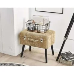 MALLARD - Hocker - Lichtbruin - Corduroy