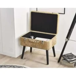 MALLARD - Hocker - Lichtbruin - Corduroy