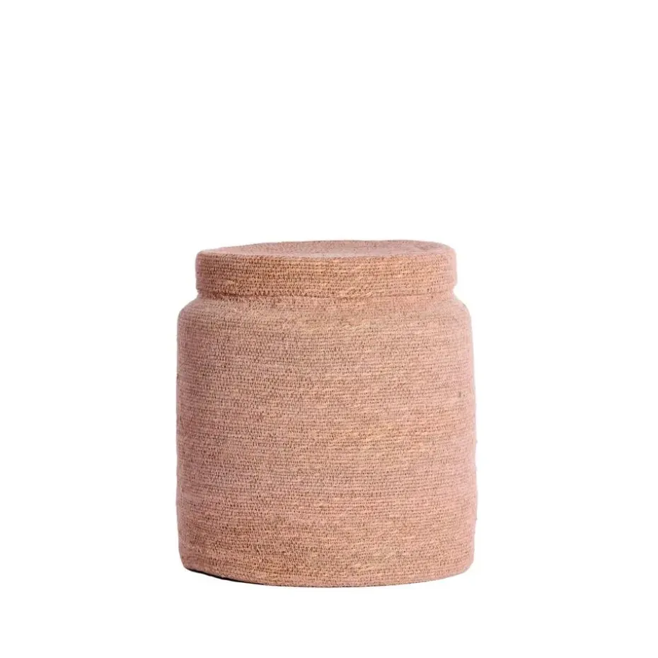 Mand Betania - Lichtroze - Ø33cm - Set van 2