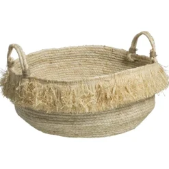 Mand Fringes - naturel - 23xØ40 cm