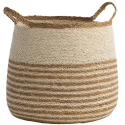 Mand Tom - lichtbruin zeegras - 30xØ32 cm