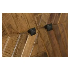 Mangohoutonline - Wandkast Alamo 90cm Rechthoekig - Bruin - Mahom