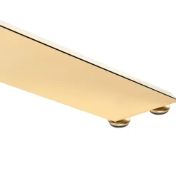 MARAMO - Eettafel - Goud - ⌀120 cm - Veiligheidsglas