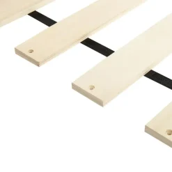 MARGUT - Bed - Beige - 160 x 200 cm - Bouclé