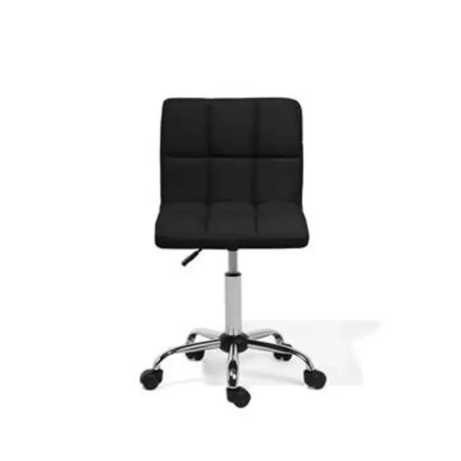 MARION - Bureaustoel - Zwart - Polyester