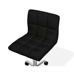 MARION - Bureaustoel - Zwart - Polyester