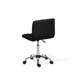 MARION - Bureaustoel - Zwart - Polyester