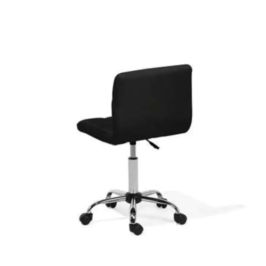 MARION - Bureaustoel - Zwart - Polyester