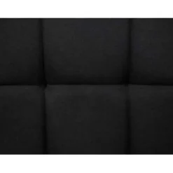 MARION - Bureaustoel - Zwart - Polyester