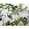 Mars & More tafel placemat jungle print wit - 30 x 40 cm