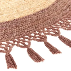 MARTS - Vloerkleed - Beige/Bruin - 200 cm - Jute