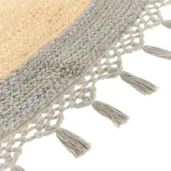 MARTS - Vloerkleed - Beige/Grijs - 200 cm - Jute