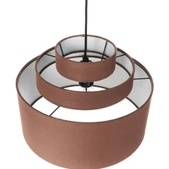 MASPARRO - Hanglamp - Bruin - Linnen