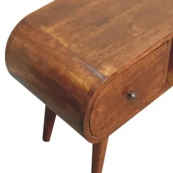 Massief Houten Kastanje London TV meubel, Woonkamer