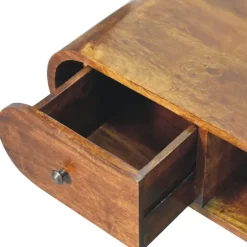 Massief Houten Kastanje London TV meubel, Woonkamer