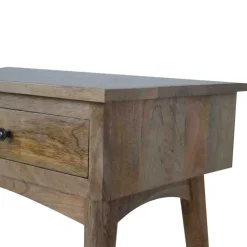 Massief Houten Sidetable met 2 Laden