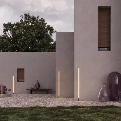 Maytoni Outdoor - Landschapsverlichting Pole - Grafiet