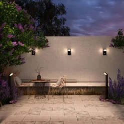 Maytoni Outdoor - Landschapsverlichting Stock - Grafiet