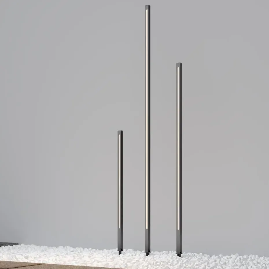 Maytoni Outdoor - Landschapsverlichting Pole - Grafiet