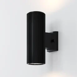 Maytoni Outdoor - Wandlamp Rando - Zwart - Ø9,5