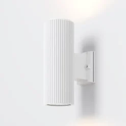 Maytoni Outdoor - Wandlamp Rando - Wit - Ø9,5