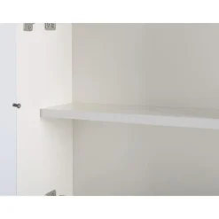 MAZARREDO - Badkamermeubel LED - Zwart - Multiplex