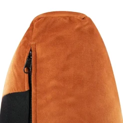 MELLE - Tweepersoonsbed - Oranje - 180 x 200 cm - Fluweel