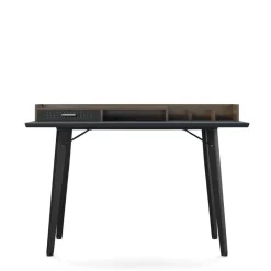 Memphis - Bureau in walnoot look/grijs