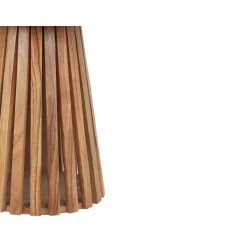 MESILLA - Ronde salontafel - Donkerhout - Acaciahout