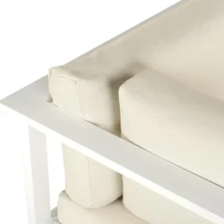 MESSINA - Loungeset voor 5 - Beige - Aluminium