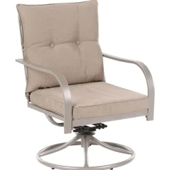 MESTRINO - Loungeset 4-zits - Beige - Staal