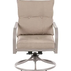 MESTRINO - Loungeset 4-zits - Beige - Staal
