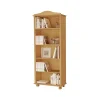 Mette - Hoge boekenkast in natuurlijk grenen