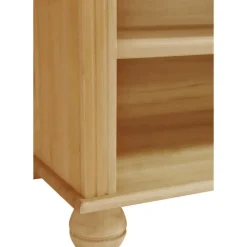 Mette - Hoge boekenkast in natuurlijk grenen