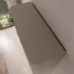 Meubella - Barbados - Boekenkast - Beige - 103x39x170 cm