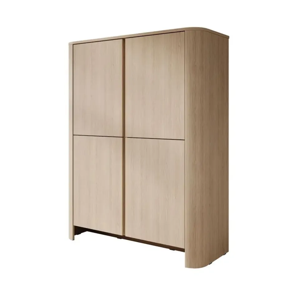 Meubella - Barbados - Dressoir - Eiken - 103x39x132 cm